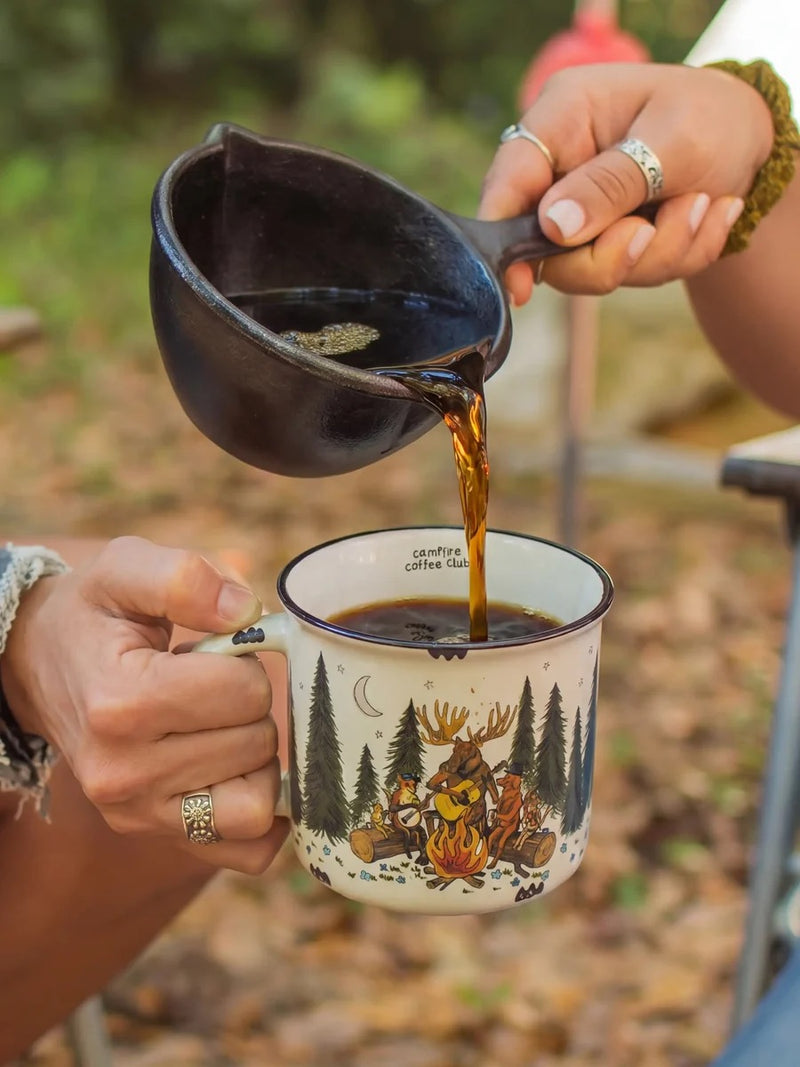 Natural Life® Camp Coffee Mug - Campfire Coffee Mug Moose