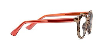 Peepers Progressives - Tribeca -Gray Tortoise/Coral