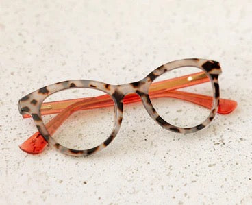 Peepers Progressives - Tribeca -Gray Tortoise/Coral