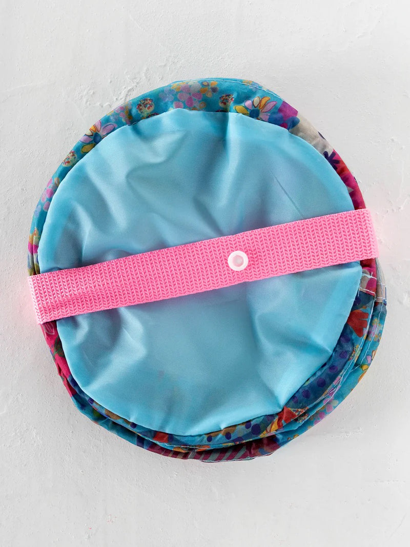 Natural Life® Mini Pop-Up Car Trash Can - Floral Patchwork
