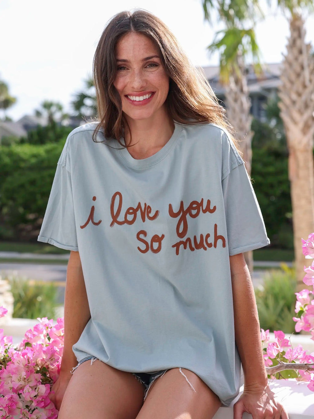 Natural Life Take It In Cotton Tee - I Love You