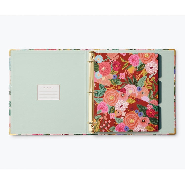 RIFLE PAPER CO. Garden Party Classic Binder