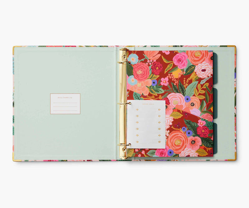 RIFLE PAPER CO. Garden Party Classic Binder