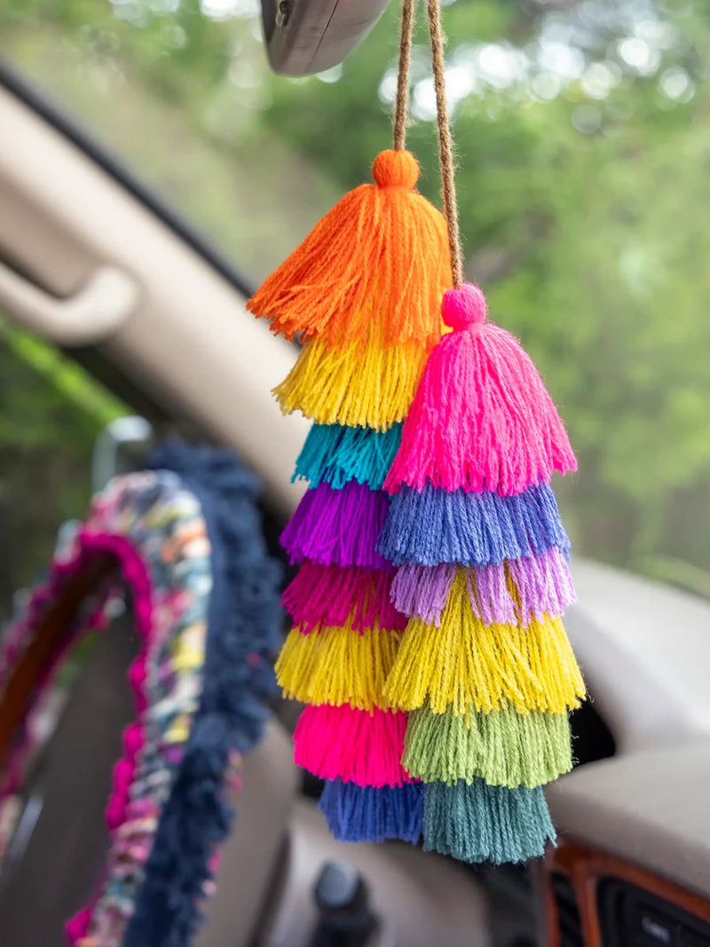 Natural Life Tassel Tie-On - Multi