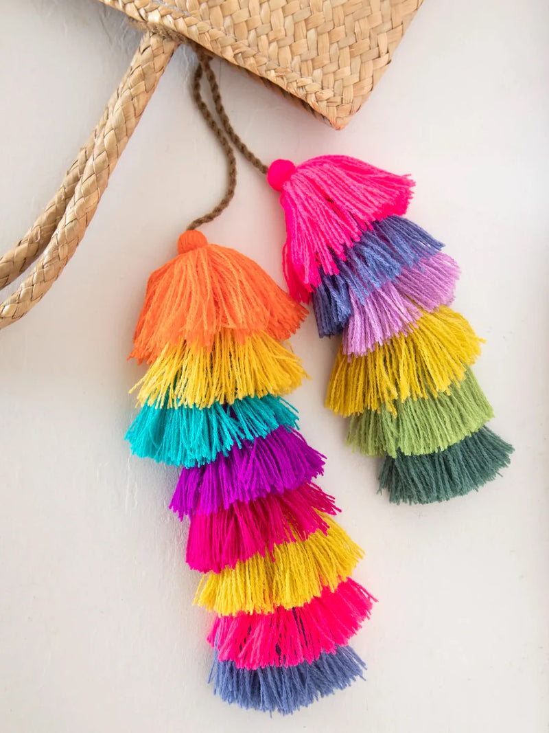 Natural Life Tassel Tie-On - Multi