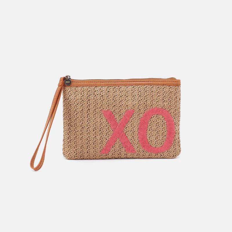 HOBO Straw Xo Pouch - Woven Straw | Meadow Woven Straw