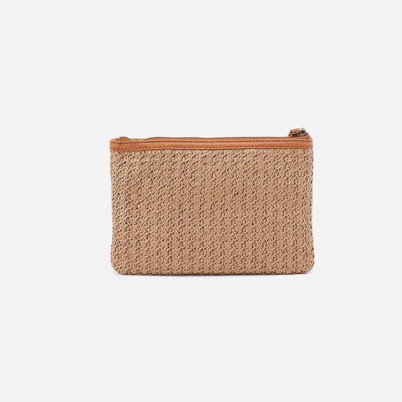 HOBO Straw Xo Pouch - Woven Straw | Meadow Woven Straw