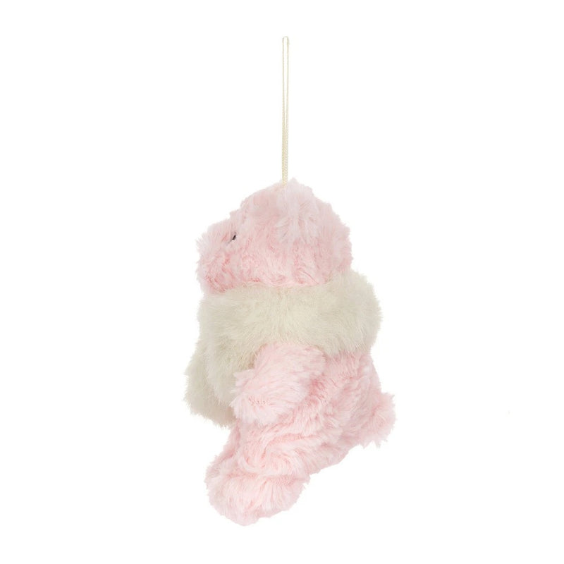 Jellycat Leola Bear Winter Warmer Decoration