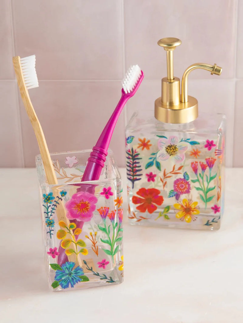 Natural Life Soap Dispenser - Floral