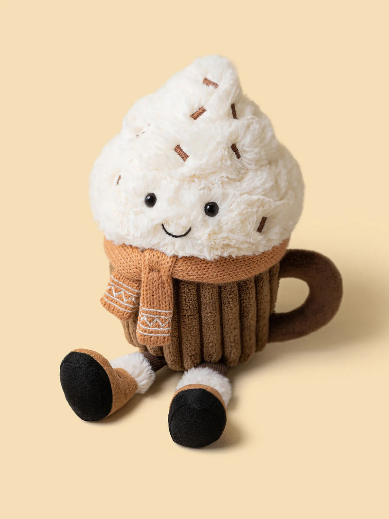 Jellycat Amuseables Scarffles Hot Chocolate Plush