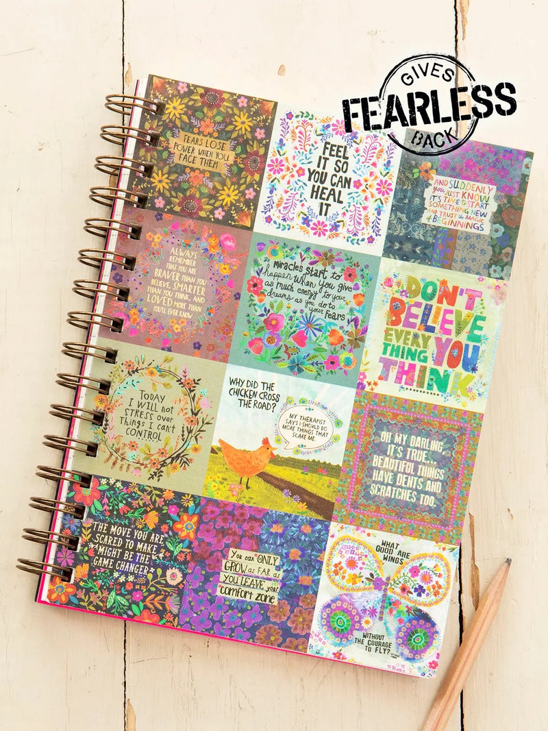 Natural Life® Spiral Notebook - Fearless