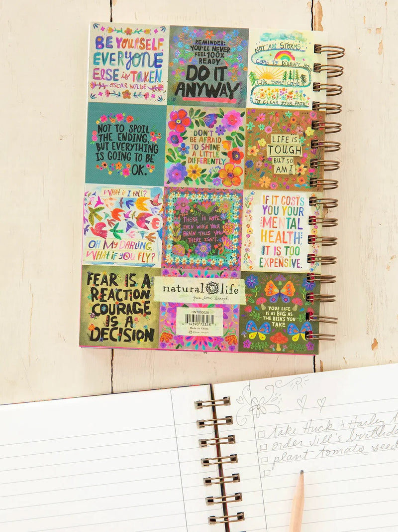 Natural Life® Spiral Notebook - Fearless