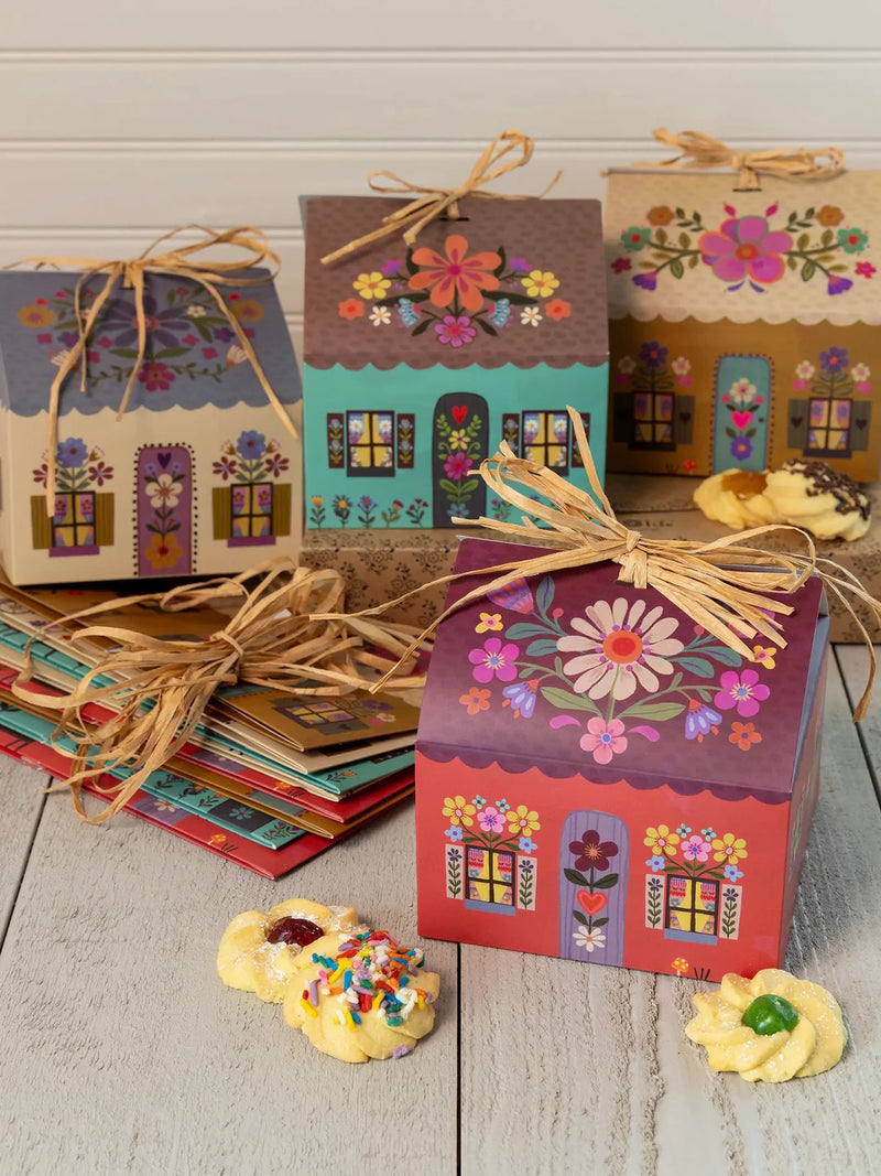 Natural Life Little Cottage Gift Boxes, Set of 20