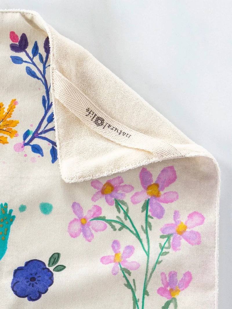 Natural Life Cotton Dish Towel - Chickens