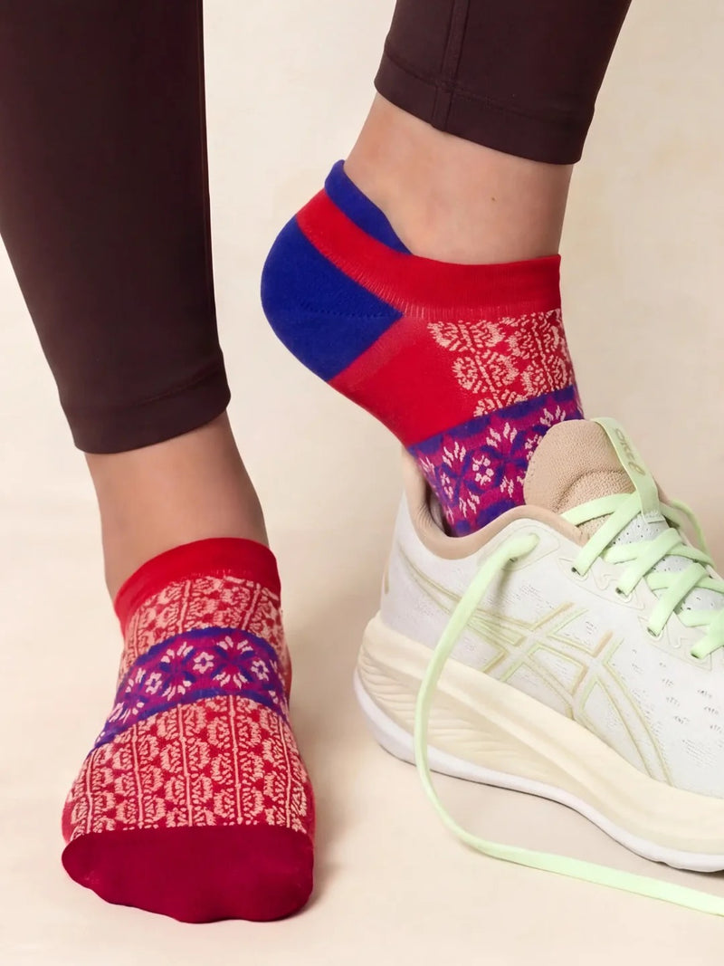 Natural Life Favorite Fitness Socks, Set of 3 - Navy