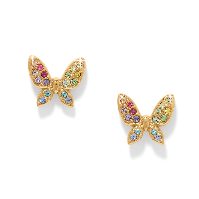 Brighton Enchanting Gem Butterfly  Post Earrings