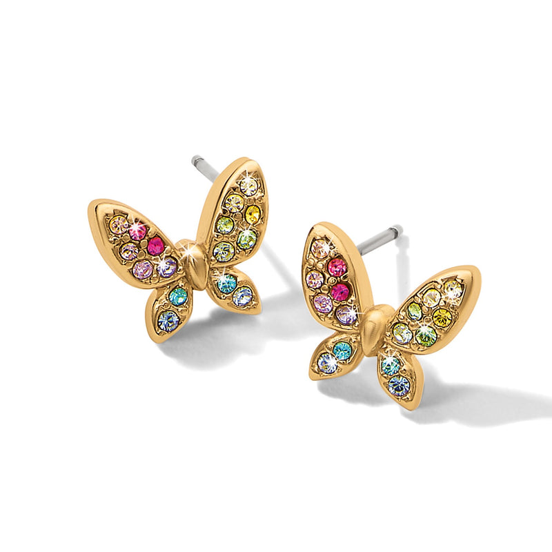 Brighton Enchanting Gem Butterfly  Post Earrings