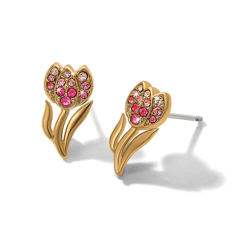 Brighton Enchanting Gem Tulip Post Earrings
