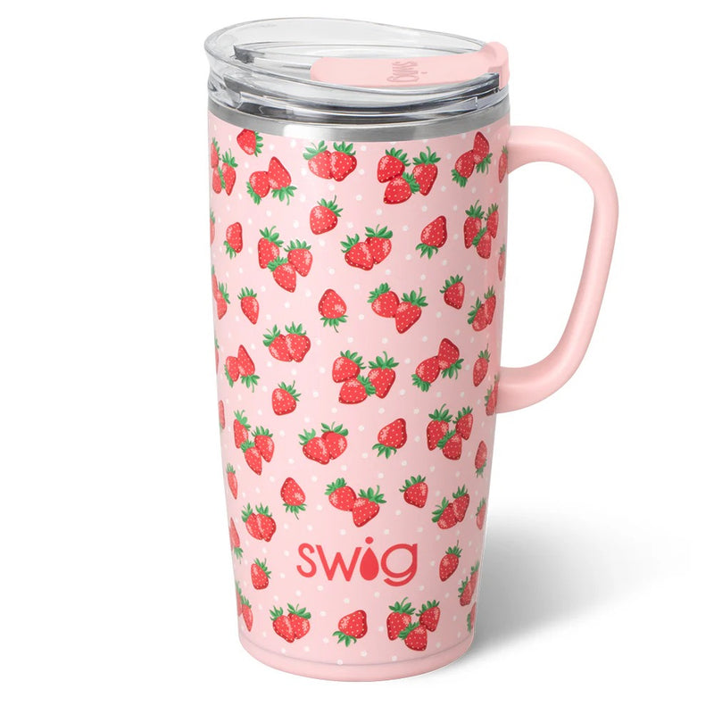 Swig Life Strawberry Shortcake Travel Mug (22oz)