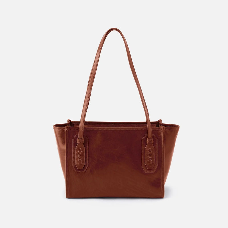 HOBO Expedition Small Tote - Patina Leather - Pecan Ridge