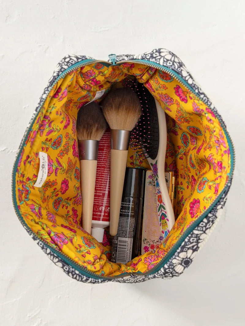 Natural Life® Embroidered Corduroy Cosmetic Pouch - Love