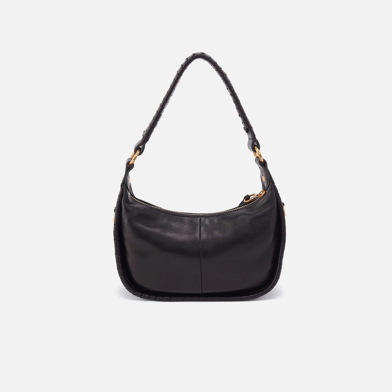 HOBO Mia Crescent Small Hobo - Smooth Leather | Black