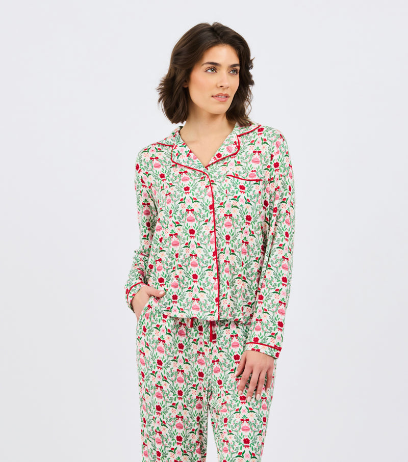 Mary Square - Women's Charlotte Pants Set | Trimmed with Joy