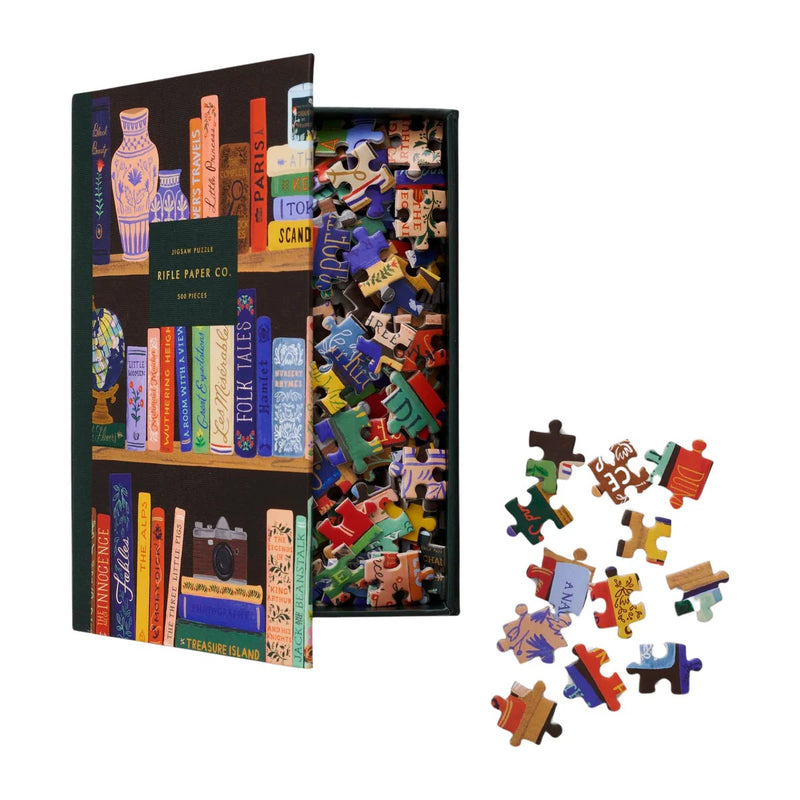 RIFLE PAPER CO. Bookshelf Puzzle