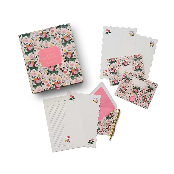 RIFLE PAPER CO. Dahlia Letter Writing Set
