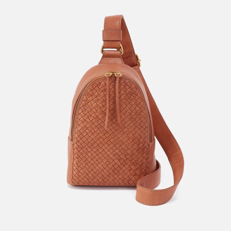 HOBO Fern Sling Bag - Washed Leather | Harvest Wheat