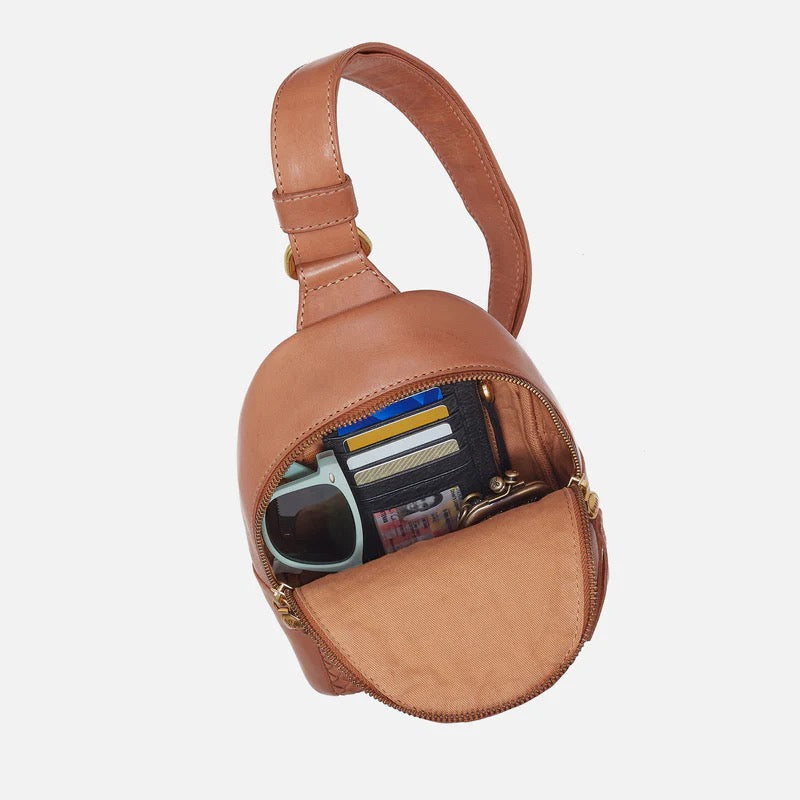 HOBO Fern Sling Bag - Washed Leather | Harvest Wheat
