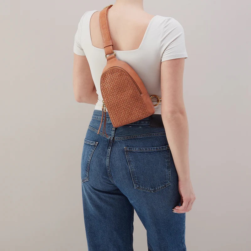 HOBO Fern Sling Bag - Washed Leather | Harvest Wheat