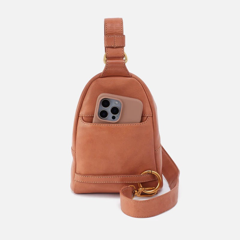HOBO Fern Sling Bag - Washed Leather | Harvest Wheat