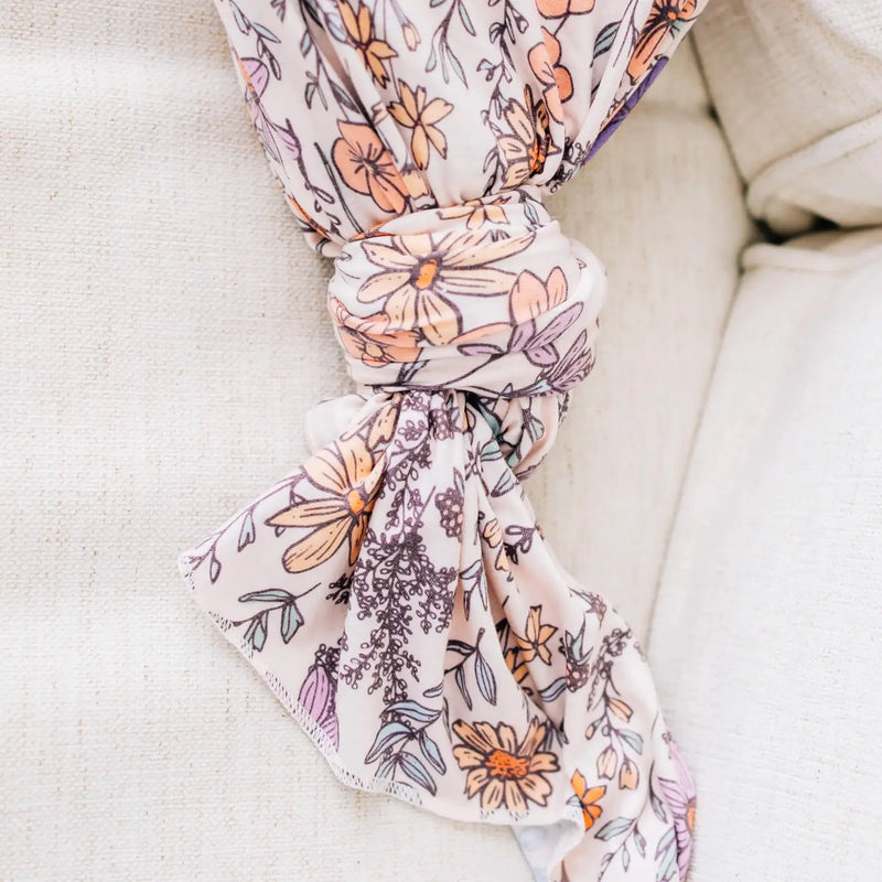 Copper Pearl Knit Swaddle Blankets (Assorted Prints)