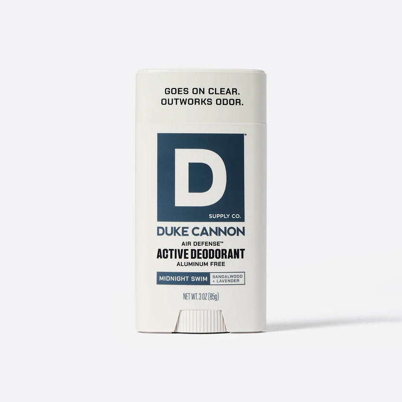 Duke Cannon Aluminum-Free Air Defense Active Deodorant - Midnight Swim