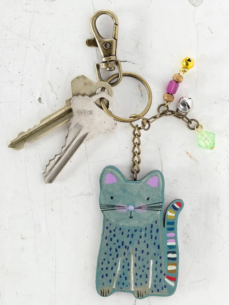 Natural Life® Talk To Animals Key Clip Bag Charm - Cat