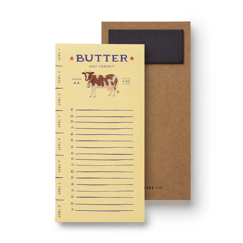 RIFLE PAPER CO. Butter Not Forget Market Pad