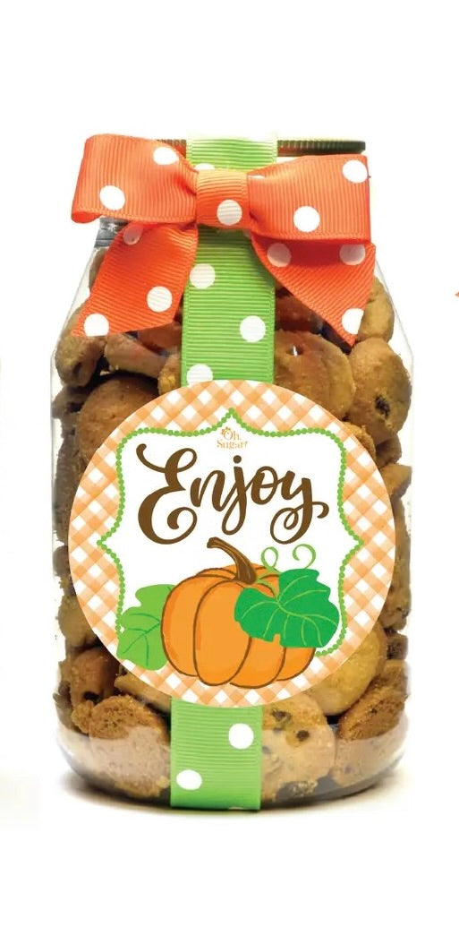 Oh, Sugar! - Chocolate Chip Cookies - Fall Assortment #3 - Quart Jars