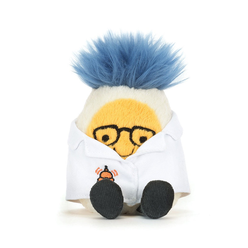 Jellycat Amuseables Boiled Egg Scientist Outfit Plush