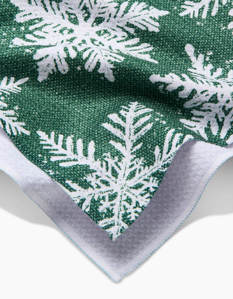 Geometry - Snowy Days Green