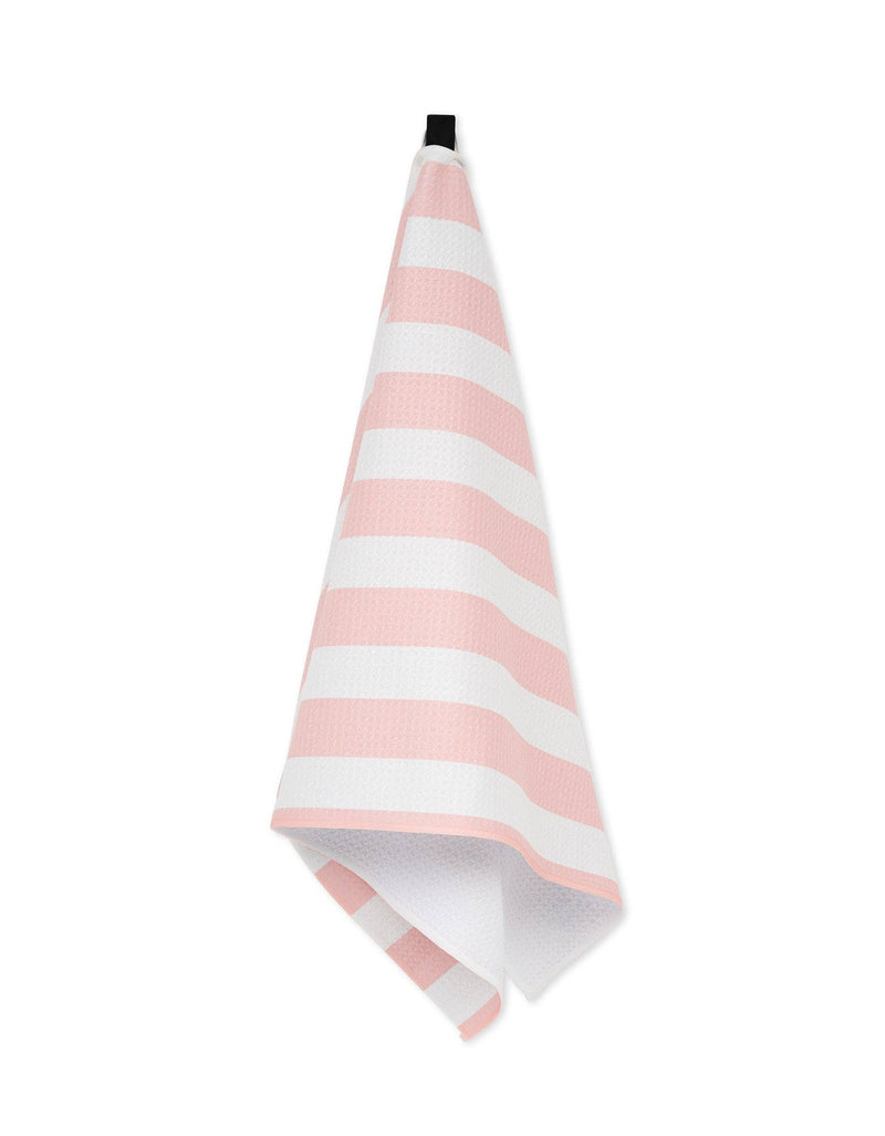 Geometry - Summer Bold Pink Tea Towel
