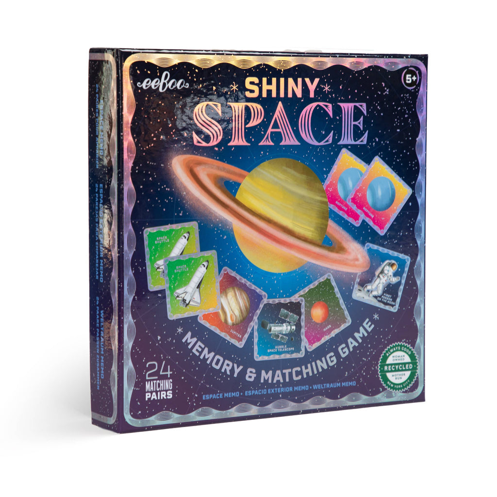 eeBoo - Space Shiny Memory & Matching Game