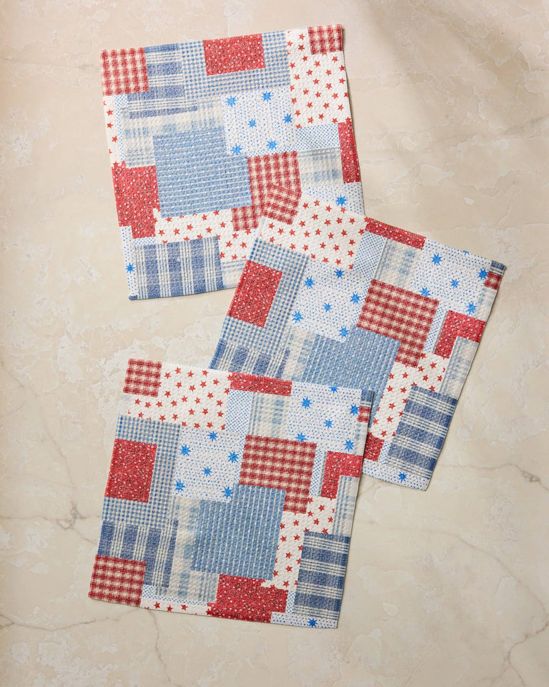 Geometry - Stars and Stitches Dishcloth Set
