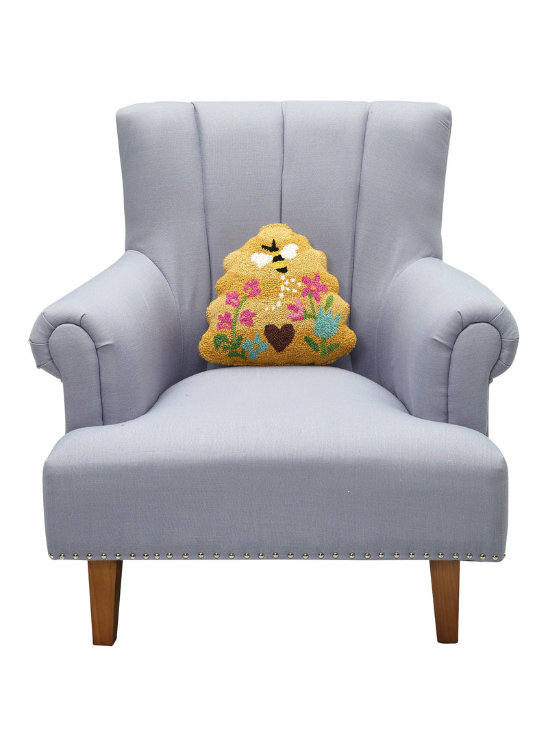 Peking Handicraft - Shaped Bee Skep Hook Pillow