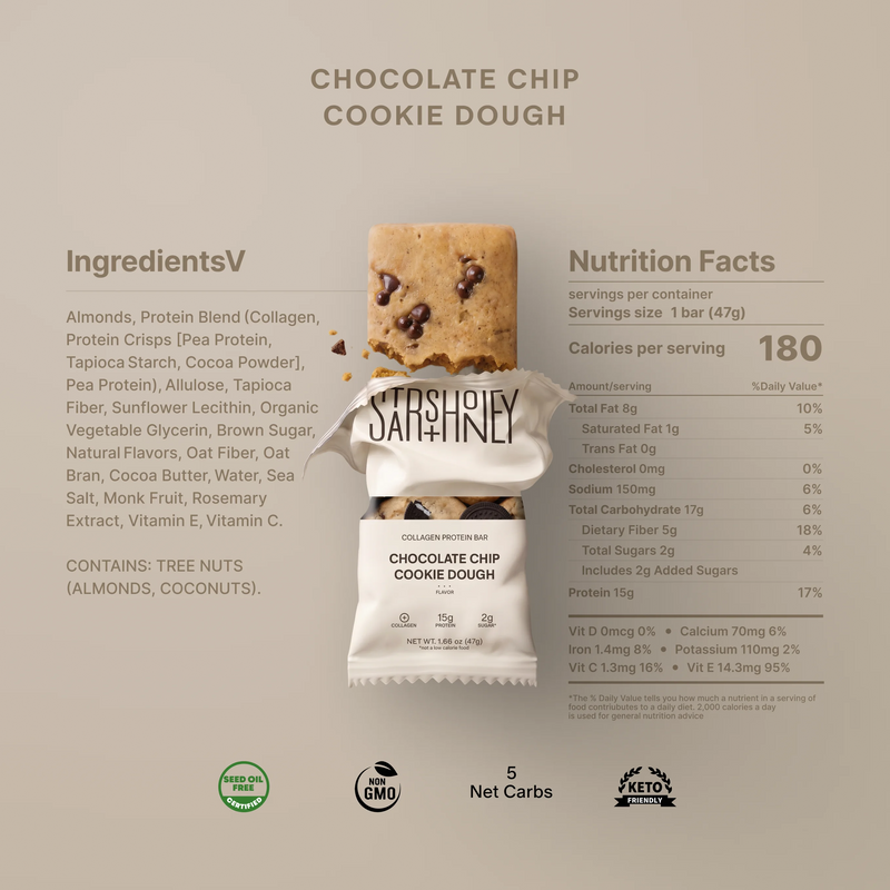 Stars + Honey - Chocolate Chip Cookie Dough