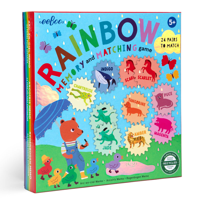 eeBoo - Rainbow Memory & Matching Game