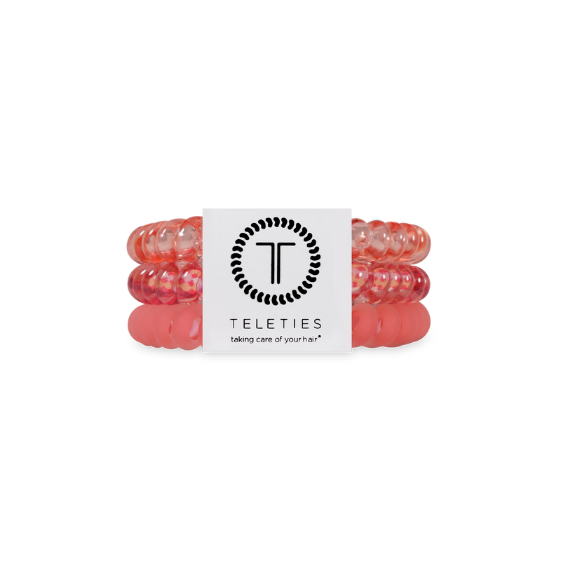 TELETIES - Spiral Hair Coils | Small | Dreamsicle