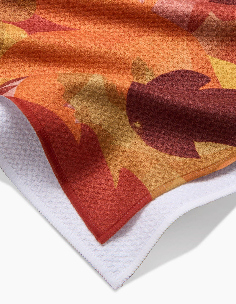 Geometry - Watercolor Fallen Leaves