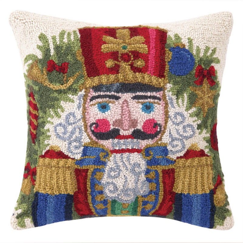 Peking Handicraft - NUTCRACKER HOOK PILLOW - The Pillow Shop