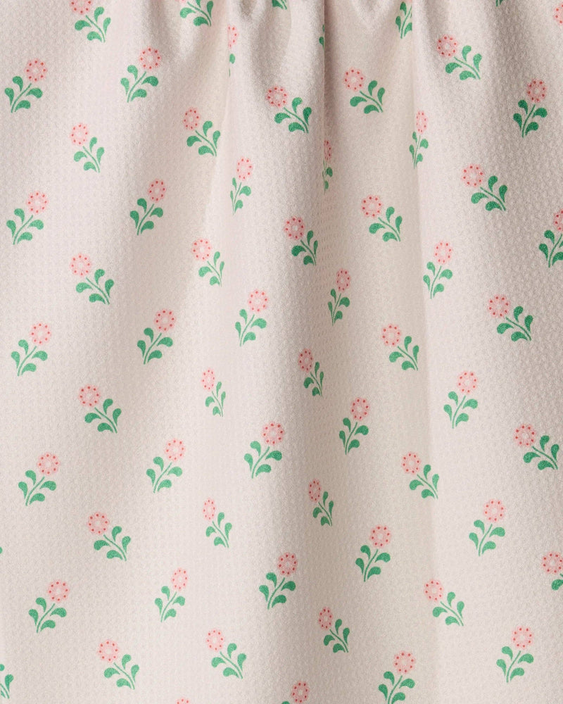 Geometry - Lucky Blossom Tea Towel - Mahjong